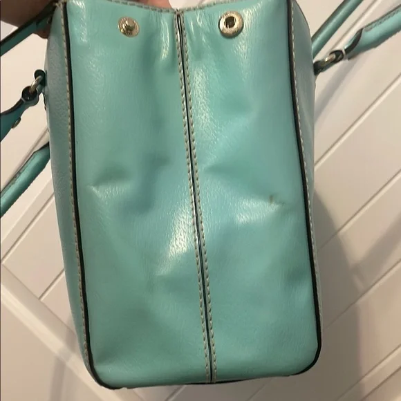 Kate Spade Blue Shoulder Bag with Structured Design - Picture 9 of 12